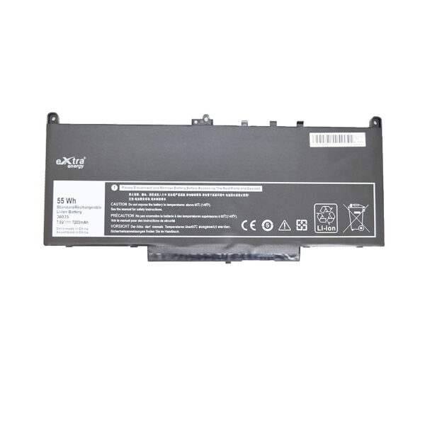 Baterie laptop Dell Latitude E7270 E7470 j60j5 R1V85 MC34Y - imagine 3