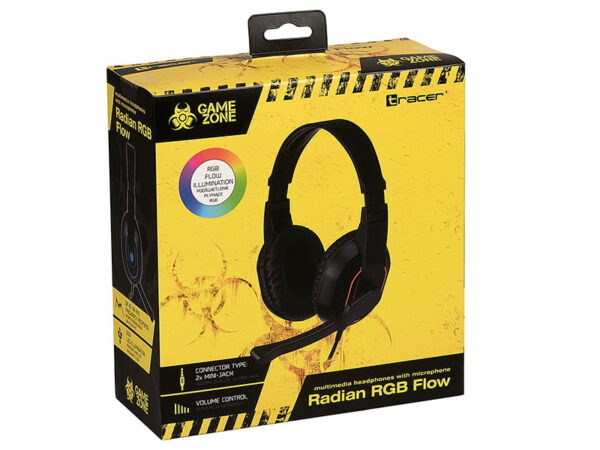 Gaming headset Tracer Gamezone Radian RGB Flow - imagine 7