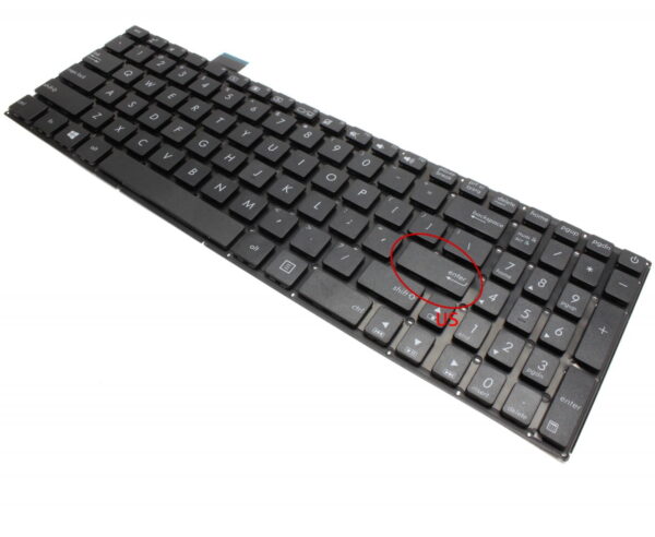 Tastatura laptop Asus VivoBook X542 X542BA X542B X542U X542UR X542UQR X542 fara rama - imagine 6