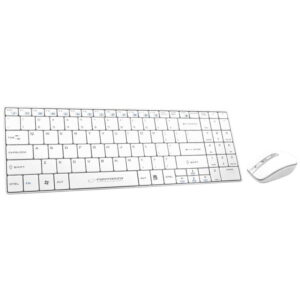 Kit tastatura Wireless si Mouse Wireless Esperanza Liberty Alb
