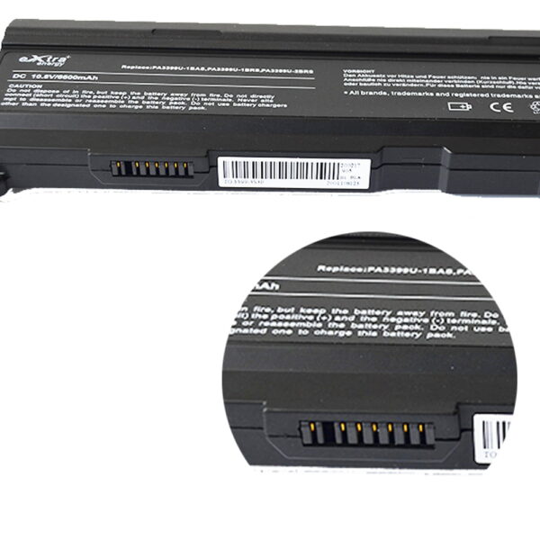 Baterie laptop Toshiba Satellite A80 A100 M40 M50 PA3399U-1BRS - imagine 4