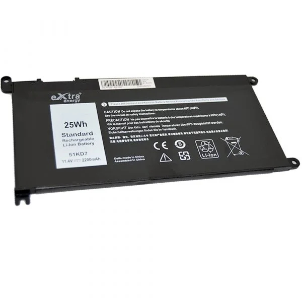 Baterie laptop pentru Dell Chromebook 11 3100 3180 3189 5190 3181 2-in-1 Series P28T001 Y07HK FY8XM 0FY8XM - imagine 3