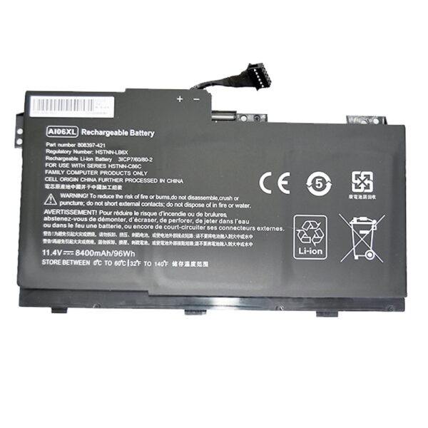 Baterie laptop pentru HP ZBook 17 G3 Series A106XL AIO6XL HSTNN-LB6X HSTNN-C86C 808397-421 808451-001 808451-002 AI06096XL - imagine 3