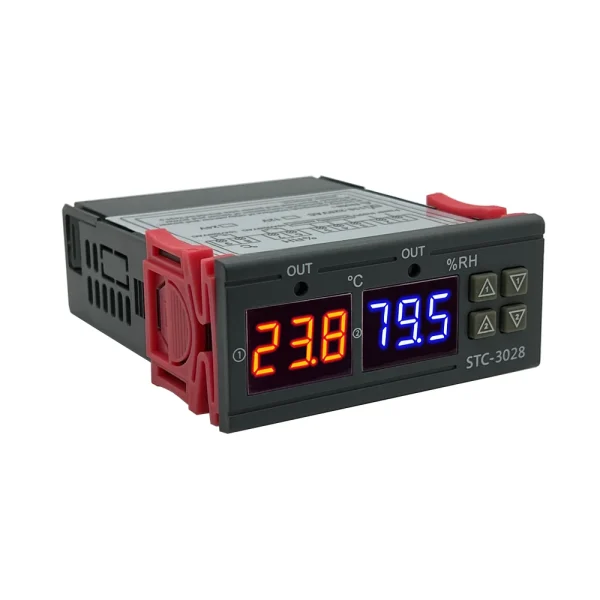 Termostat temperatura si umiditate STC-3028 230V digital controler