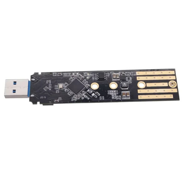 Adaptor M.2 NVME/SATA SSD la USB 3.1 2242 2260 2280 chip RTL9210B - imagine 2