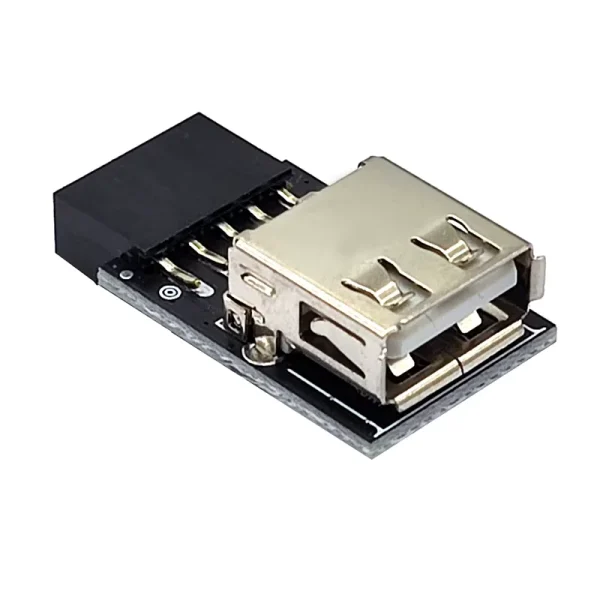 Adaptor 9 PIN la USB convertor placa de baza calculator USB 2.0 - imagine 3