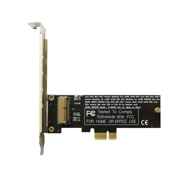 Adaptor SSD Macbook Air A1466 A1465 ME864 ME865 ME866 MD711 MD712 MD760 MD761 la PCIe X1