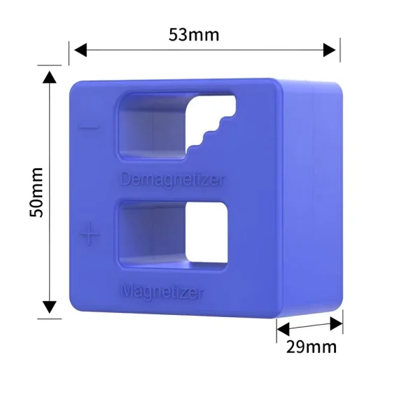 Magnetizator / demagnetizator varfuri biti surbelita surubelnite albastru - imagine 2