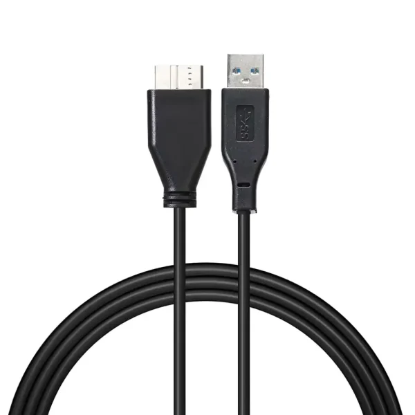 Cablu USB 3.0 la USB Micro B 3.0 HDD/SSD extern 40cm - imagine 2