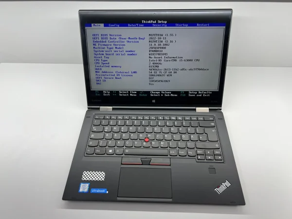 Laptop SH Lenovo ThinkPad X1 Yoga Convertibil i5-6300U 8GB RAM SSD 512GB Touchscreen