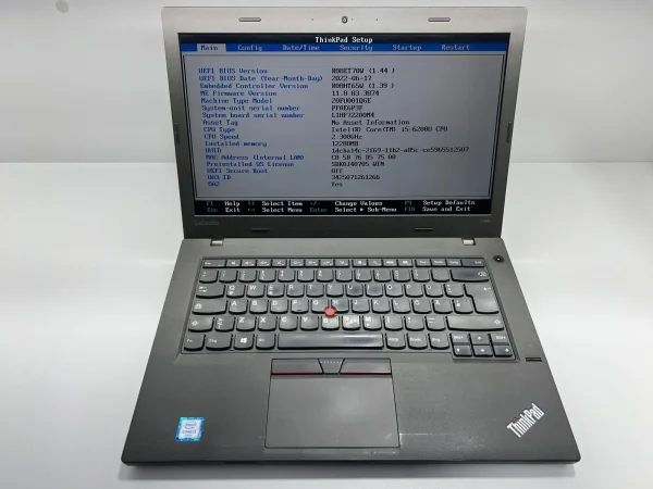 Laptop SH Lenovo Thinkpad L460 i5-6200U 12GB RAM SSD 240GB baterie noua extinsa - imagine 2