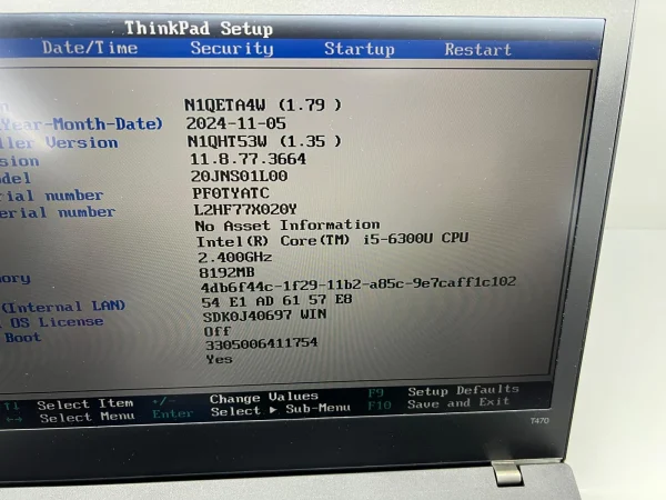 Laptop SH Lenovo Thinkpad T470 i5-6300U 8gb RAM SSD 240GB BATERIE NOUA EXTINSA - imagine 5