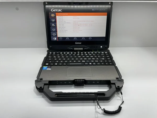 Laptop SH GETAC Fully Rugged i5-5200U 2 x 512Gb SSD M2 16GB Ram Touchscreen convertible Tablet - imagine 2