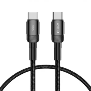Cablu Date si Incarcare USB-C - USB-C Tech-Protect Ultraboost EVO 100W 0.25m Negru