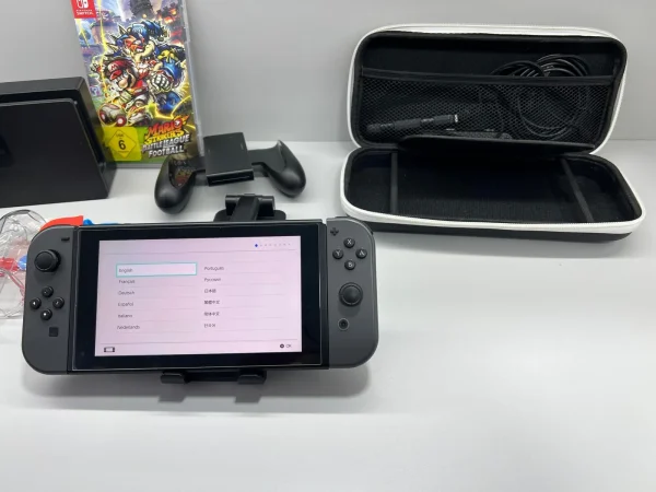 Consola SH Nintendo V2 cutie accesorii 2 jocuri - imagine 2
