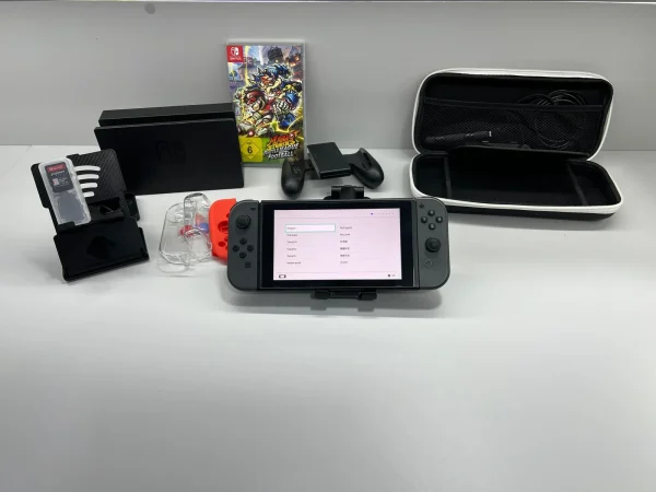 Consola SH Nintendo V2 cutie accesorii 2 jocuri
