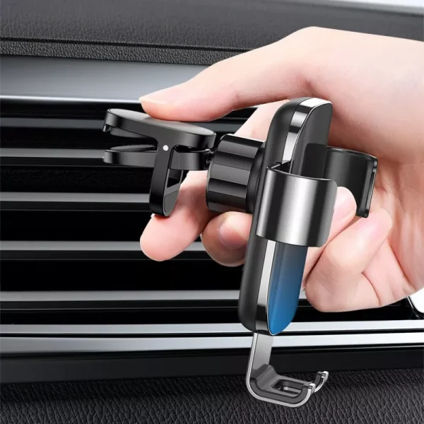 Suport auto Baseus Glaze Gravity 4.7inch - 6.5inch Negru - imagine 8