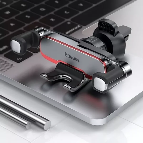 Suport auto Baseus Mr Hui Gravity cu ventuza Argintiu - imagine 3
