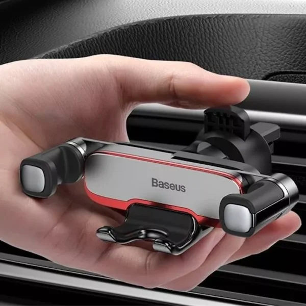 Suport auto Baseus Mr Hui Gravity cu ventuza Argintiu - imagine 4