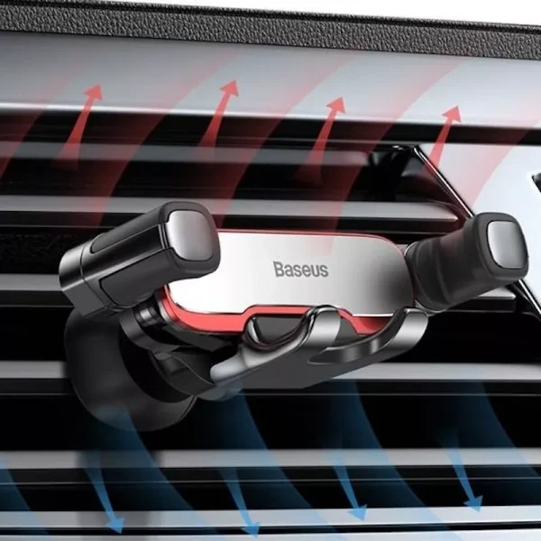 Suport auto Baseus Mr Hui Gravity cu ventuza Argintiu - imagine 7