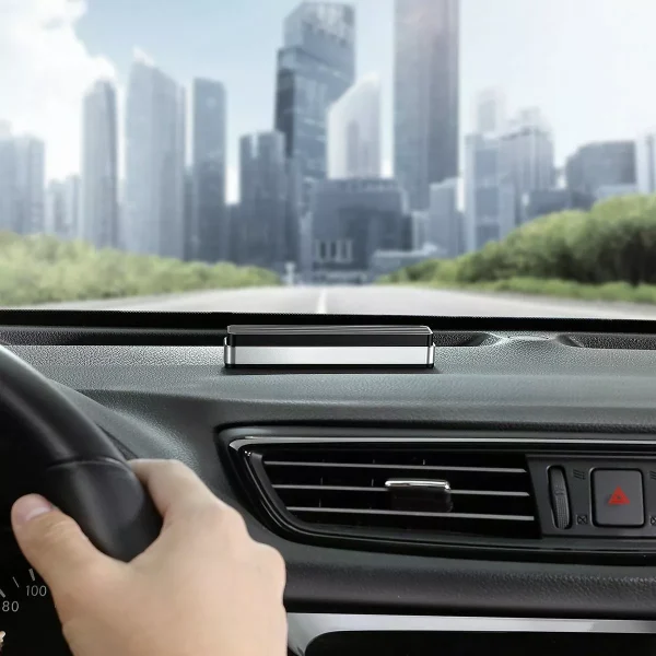 Suport auto Baseus pentru numar telefon bord Argintiu - imagine 3
