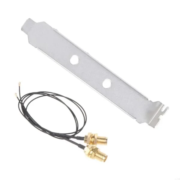 Set antene WIFI cabluri RP-SMA IPEX MHF4 2.4Ghz 5Ghz PC - imagine 2