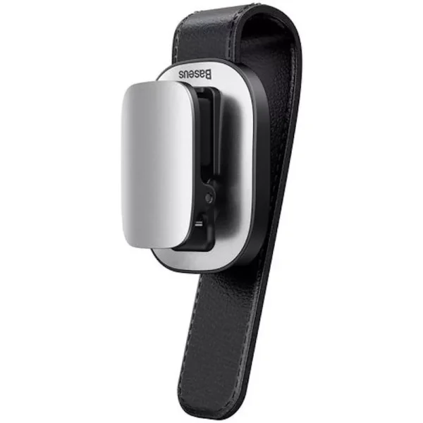 Suport auto pentru ochelari Baseus Platinum cu clema Argintiu - imagine 2