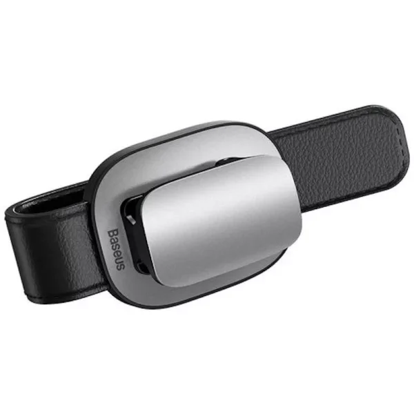 Suport auto pentru ochelari Baseus Platinum cu clema Argintiu