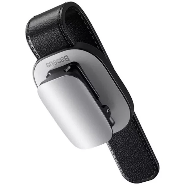 Suport auto pentru ochelari Baseus Platinum cu clema Argintiu - imagine 3