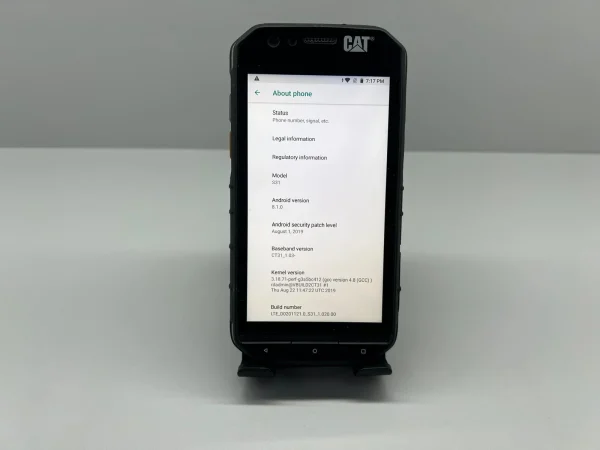 Telefon mobil SH CAT S31 rugged antipraf umezeala santier - imagine 4