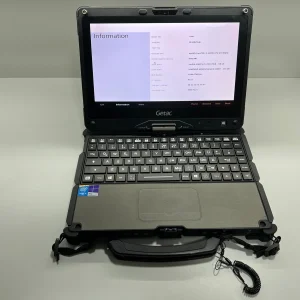 Laptop SH GETAC Fully Rugged i5-4300U SSD M2 256Gb +128 Gb 8GB Ram Touchscreen convertible Tablet