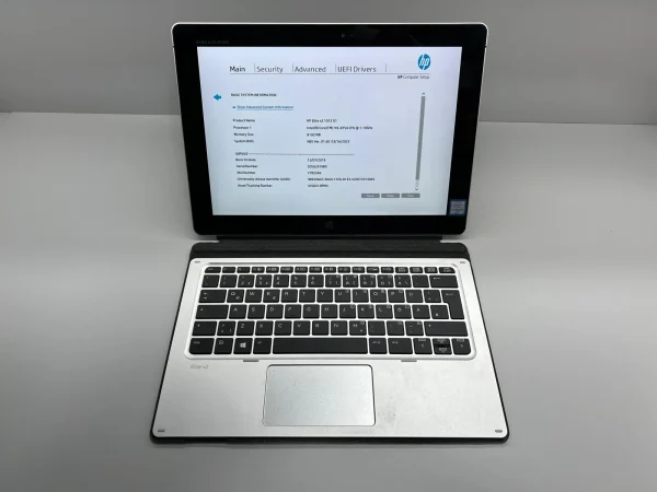 Tableta SH 2 in 1 HP Elite X2 m5-6Y54 8GB ram SSD 240GB Touchscreen tastatura iluminata