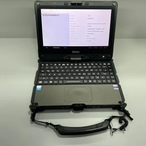Laptop SH GETAC Fully Rugged i5-4300U SSD 256Gb+128Gb M2 8GB Ram Touchscreen convertible Tablet