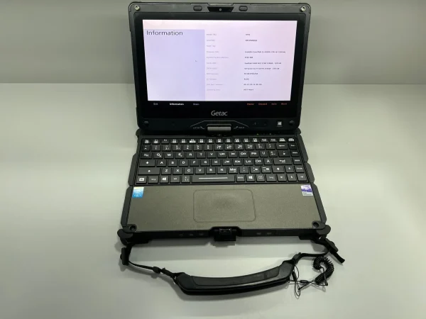 Laptop SH GETAC Fully Rugged i5-4300U SSD 256Gb+128Gb M2 8GB Ram Touchscreen convertible Tablet