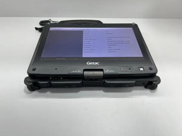 Laptop SH GETAC Fully Rugged i5-4300U SSD 256Gb+128Gb M2 8GB Ram Touchscreen convertible Tablet - imagine 3