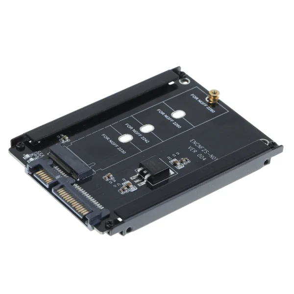 Adaptor M.2 NGFF (SATA) SSD to 2.5 SATA 2230/2242/2260/2280mm M2 NGFF SSD carcasa metalica