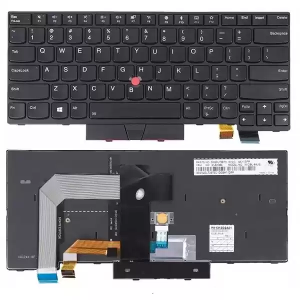 Tastatura laptop Lenovo Thinkpad T470 T480 A475 A485 01AX487 01AX528 01AX569 layout US backlit - imagine 2