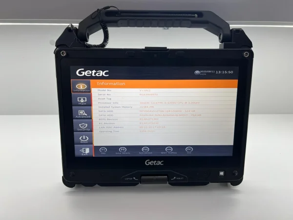 Laptop SH GETAC Fully Rugged i5-5200U 512Gb+256 SSD M2 16GB Ram Touchscreen convertible Tablet