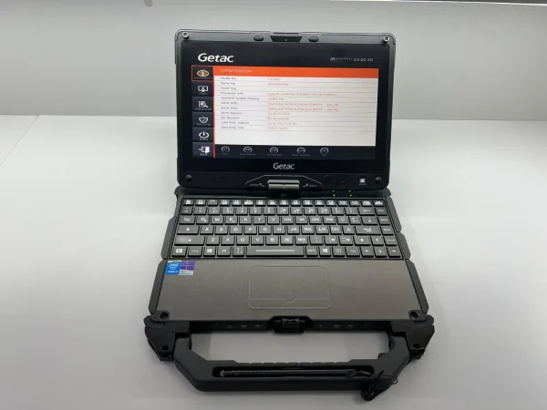 Laptop SH GETAC Fully Rugged i5-5200U 2x256 SSD M2 16GB Ram Touchscreen convertible Tablet - imagine 3