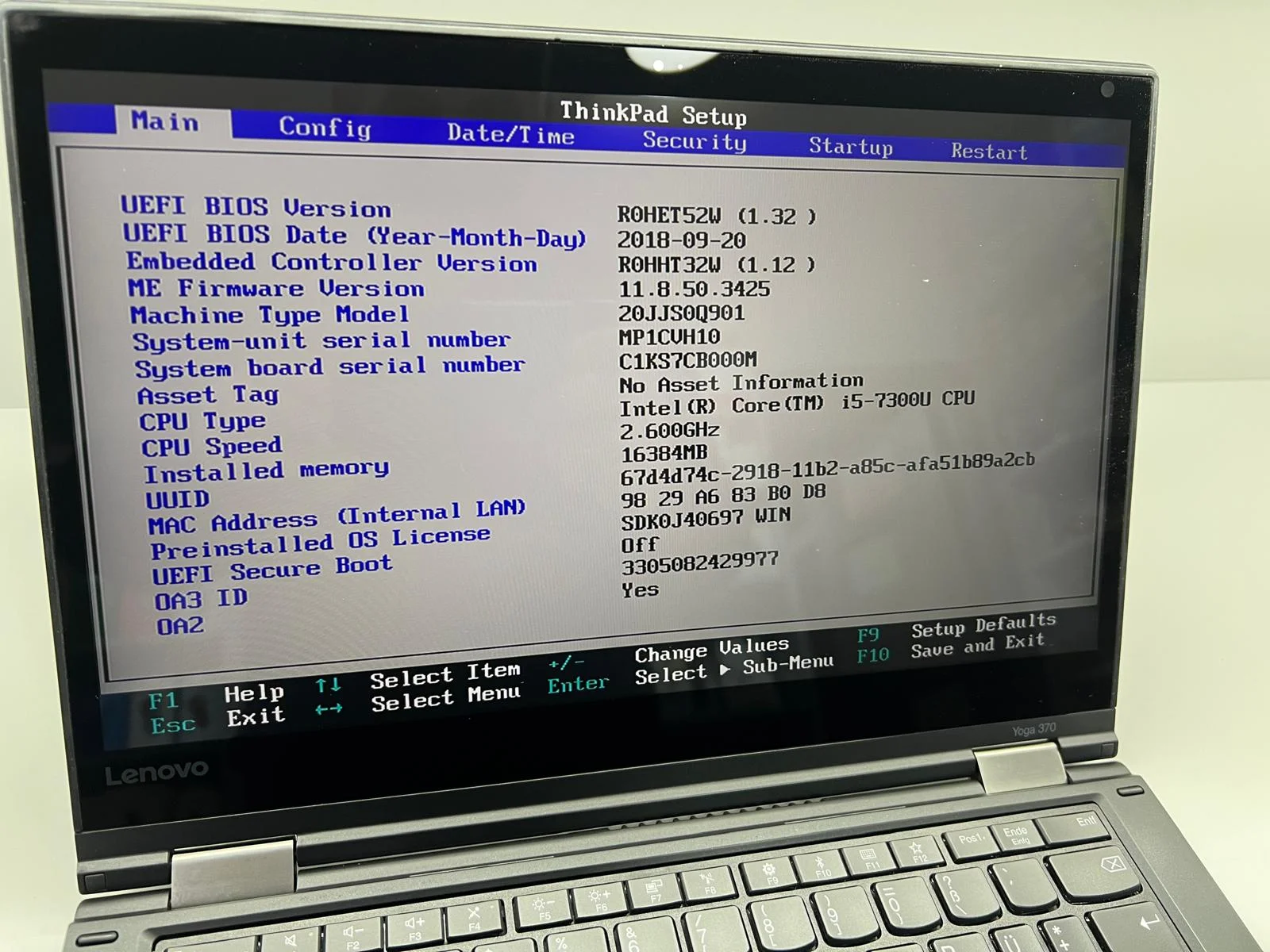 Laptop SH Lenovo Yoga 370 i5-7300u 16gb RAM SSD 240 gb CONVERTIBLE - imagine 2