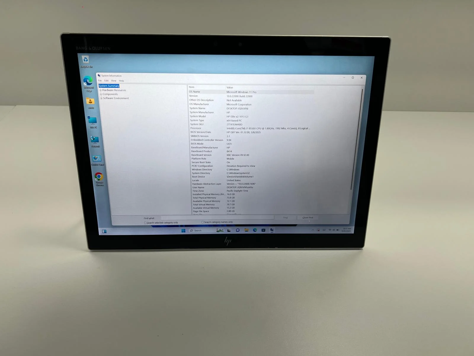 Laptop/Tableta SH HP Elite X2 G3 i7-8550U 16gb RAM SSD 512gb touchscreen - imagine 2