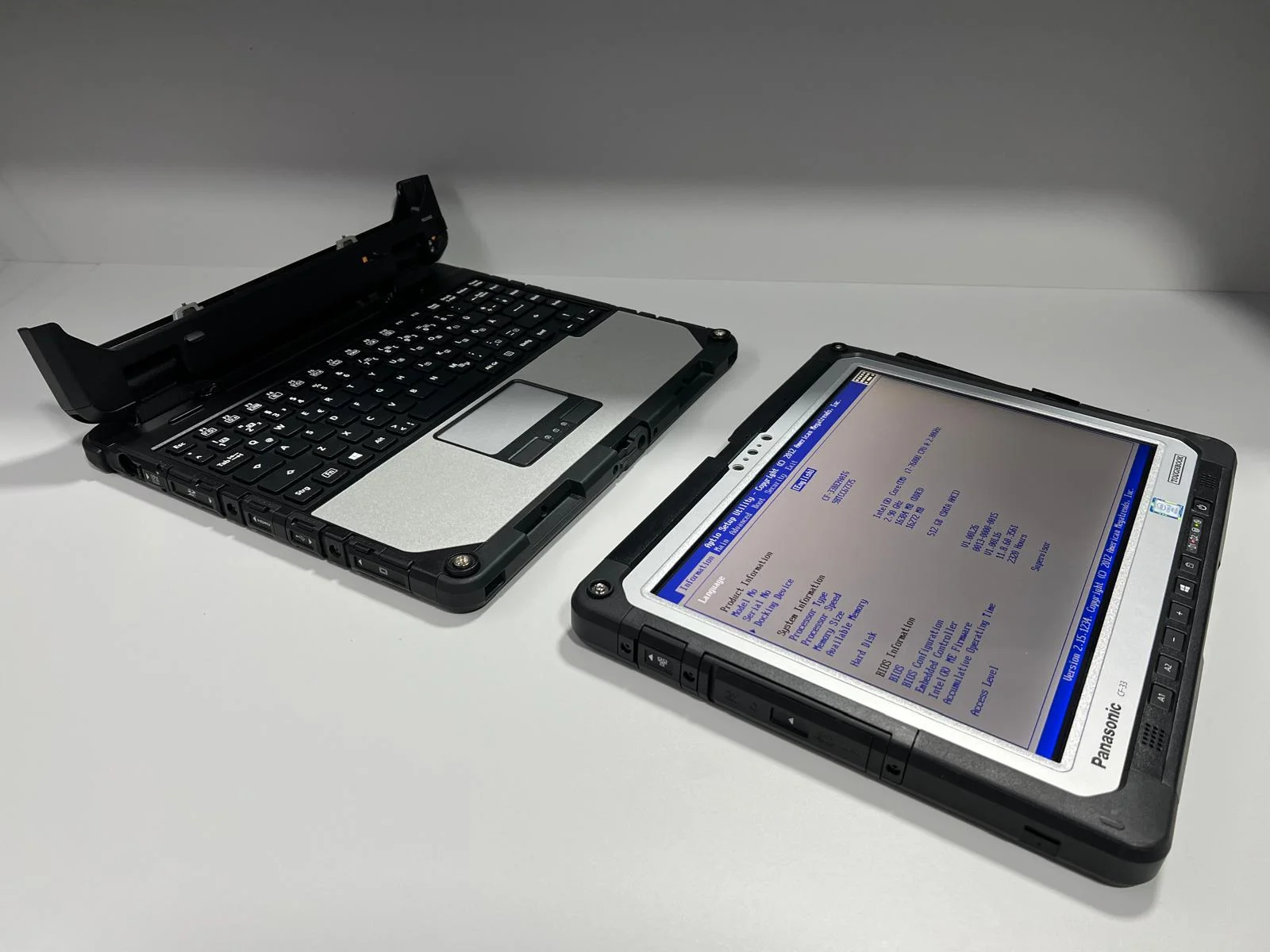 Laptop/Tableta SH Panasonic Toughbook CF-33 i7-7600u 16gb RAM SSD 512gb tastatura detasabila - imagine 4