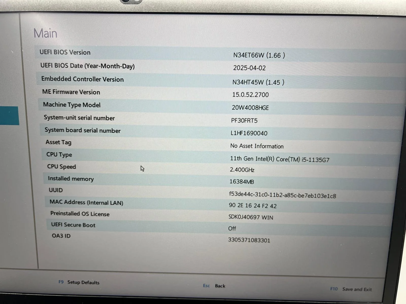 Laptop SH Lenovo Thinkpad T15 Gen2 i5-1135G7 SSD nVME 512Gb 16Gb RAM - imagine 3