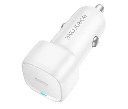 Incarcator Auto Telefon Borofone Cloud 20W 3A 1 x USB-C Alb