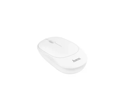 Mouse Wireless HOCO DI04 1200DPI BT / Wi-Fi Alb