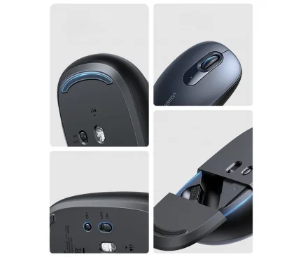 Mouse Wireless UGREEN MU105 2400DPI Bleumarin - imagine 6