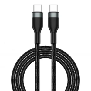 Cablu Date si Incarcare USB-C - USB-C 100W 1.2m Negru