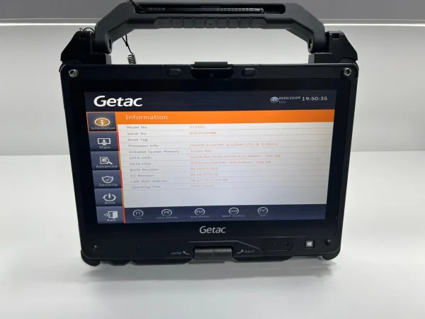 Laptop SH GETAC Fully Rugged i5-5200U 2xSSD M2 256gb 16GB Ram Touchscreen convertible Tablet