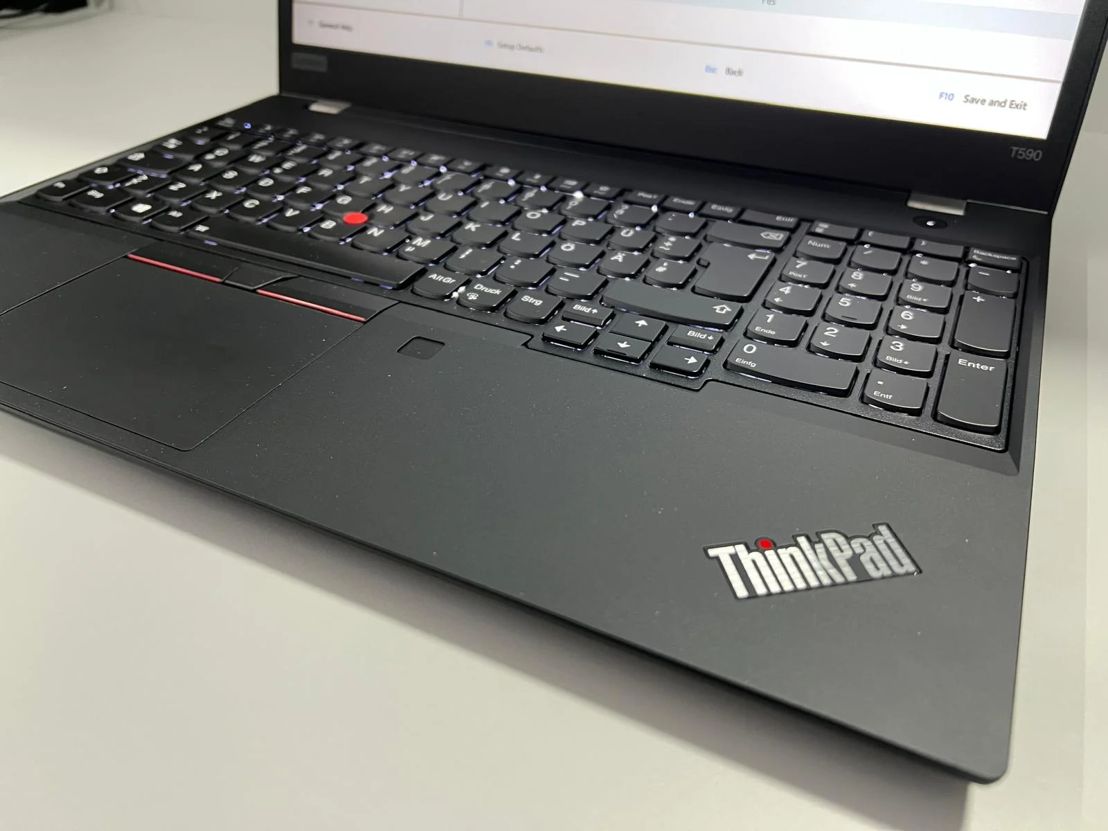 Laptop SH Lenovo T590 15.6" i7-8665U 16gb RAM SSD 512 NVME Baterie NOUA - imagine 4