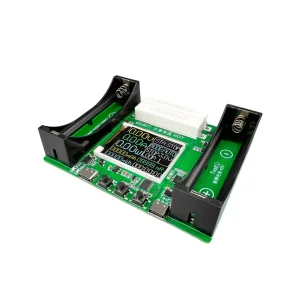 Tester baterii 18650 cu afisaj capacitate rezistenta voltaj 10W LCD